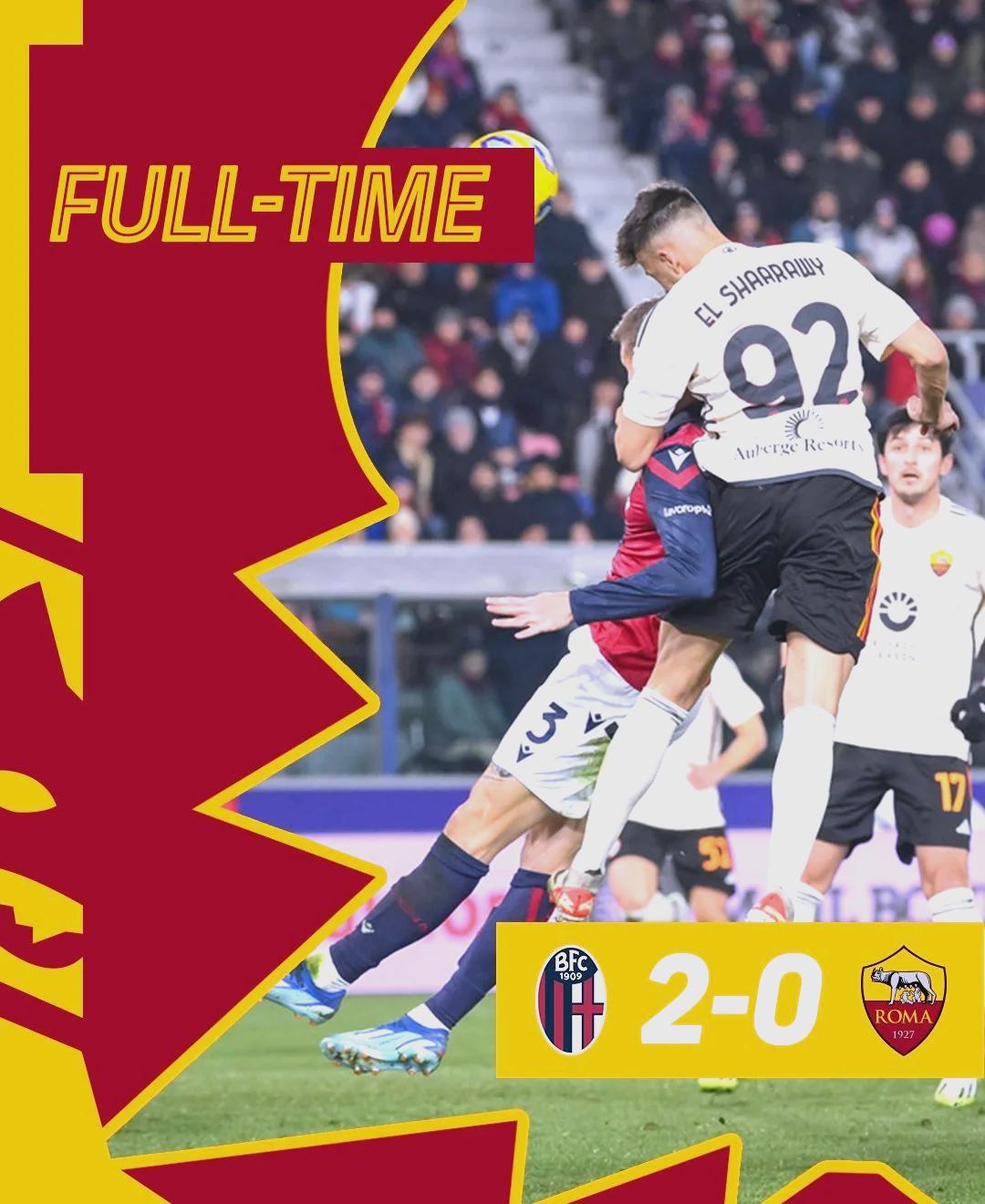 包含罗马客场逼平博洛尼亚，艰难保持不败的词条