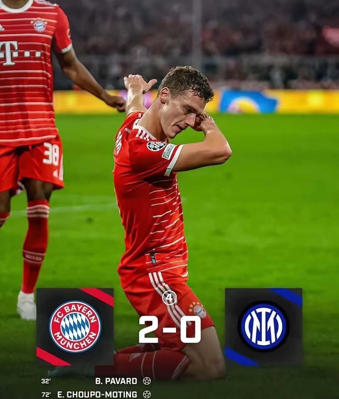 拜仁慕尼黑客场大胜，继续领跑德国联赛